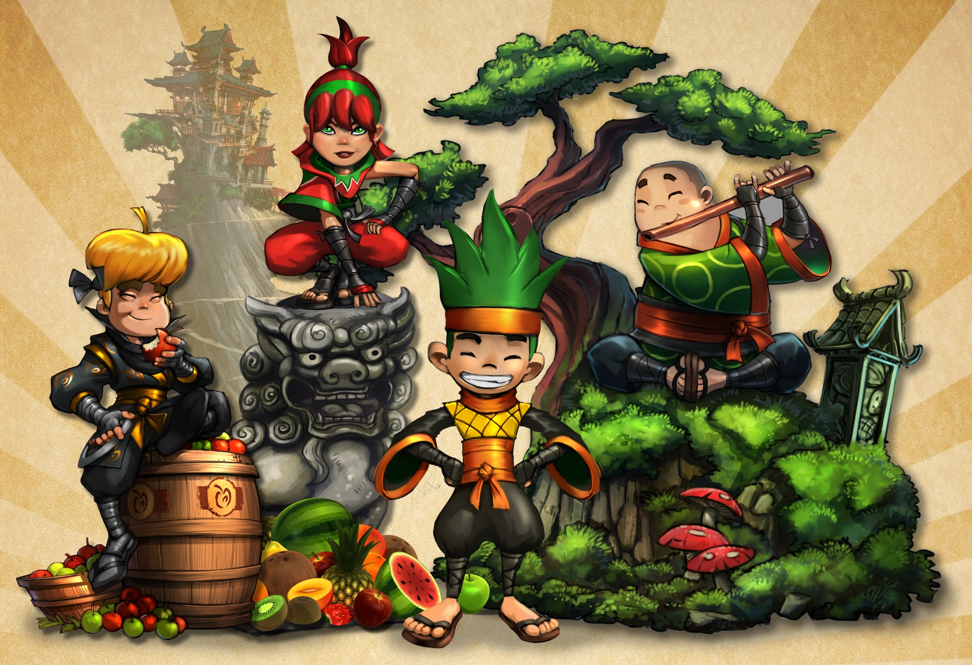 تحميل لعبة Fruit Ninja Adventures APK للاندرويد برابط مباشر كامل
