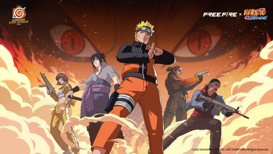 تحميل لعبة Free Fire x NARUTO SHIPPUDEN للأندرويد – باتل رويال بتعاون ناروتو