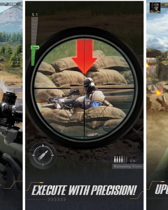 تحميل لعبة Warline: Sniper Strike للأندرويد – قنص وحروب ومهام قتالية