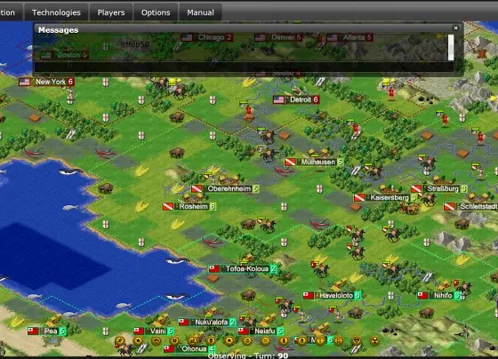 تحميل Freeciv 3.2.6 مجانًا – النسخة المفتوحة المصدر لـويندوز 64 بت